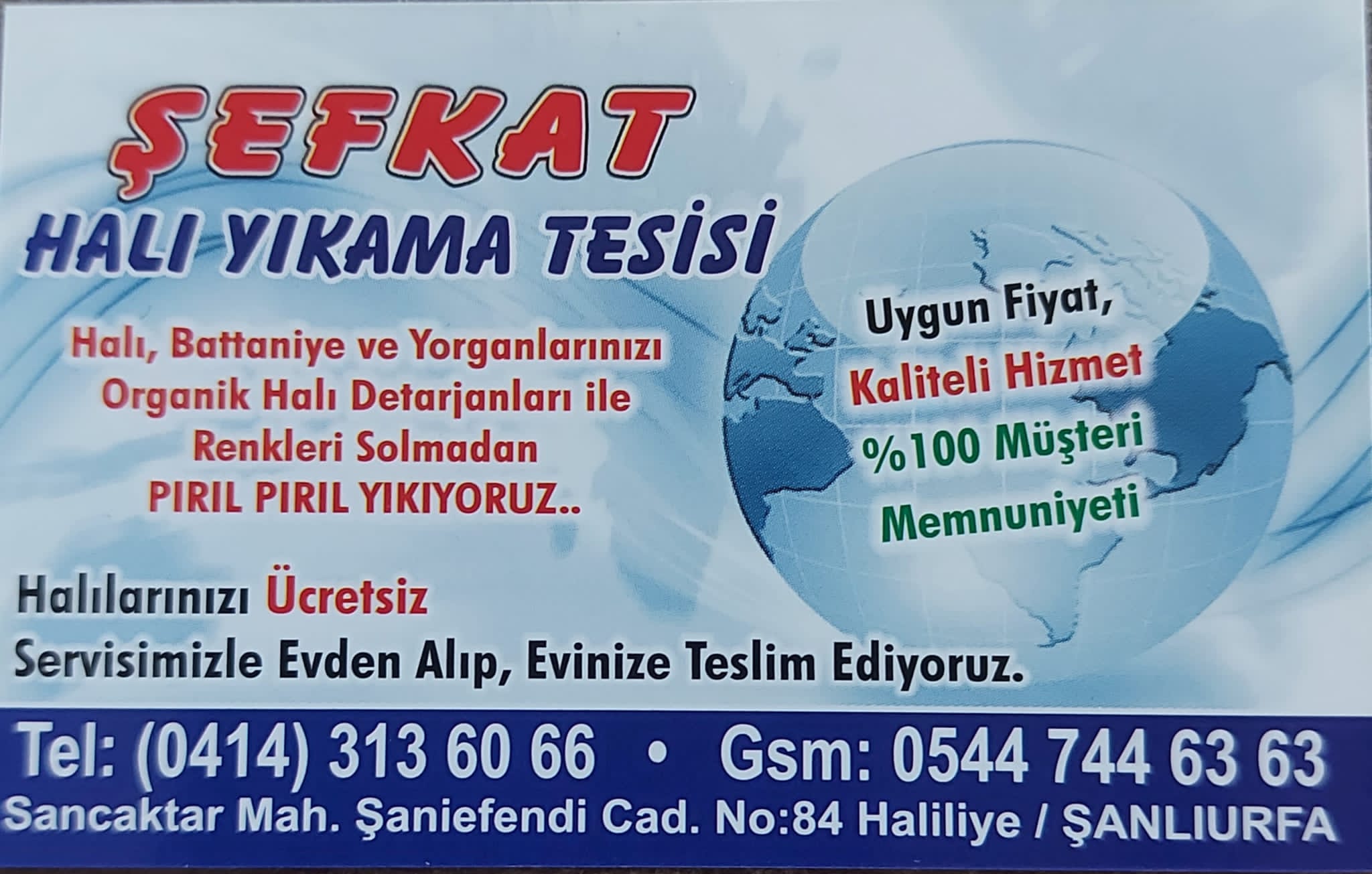 Şefkat Halı Yıkama - Şanlıurfa Şefkat Halı Yıkama - Şanlıurfa